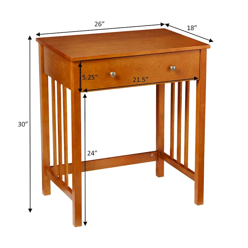 Bureau avec tiroir pour clavier