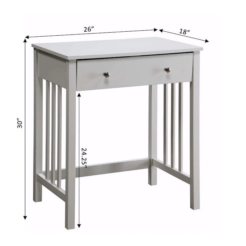 Bureau avec tiroir pour clavier