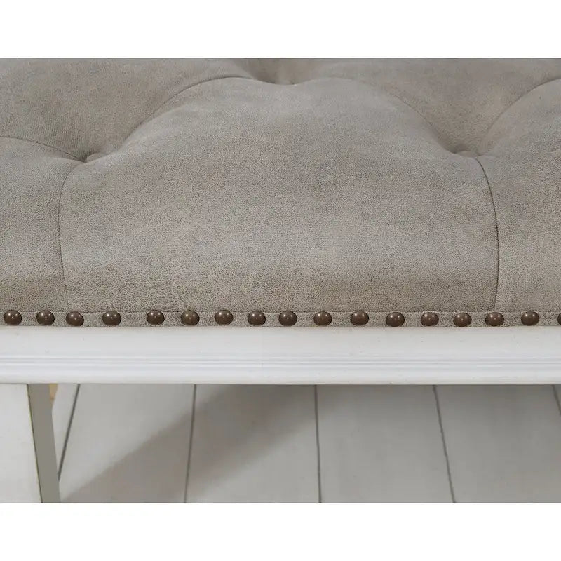 Table basse ottomane rembourrée - 40L x 40P x 18H