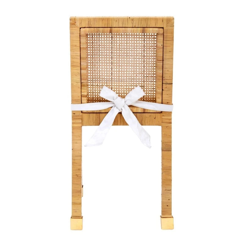 Chaise de salle à manger en rotin
