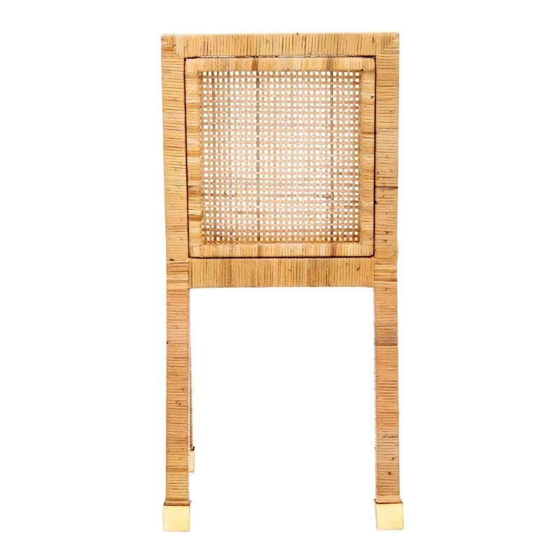 Chaise de salle à manger en rotin