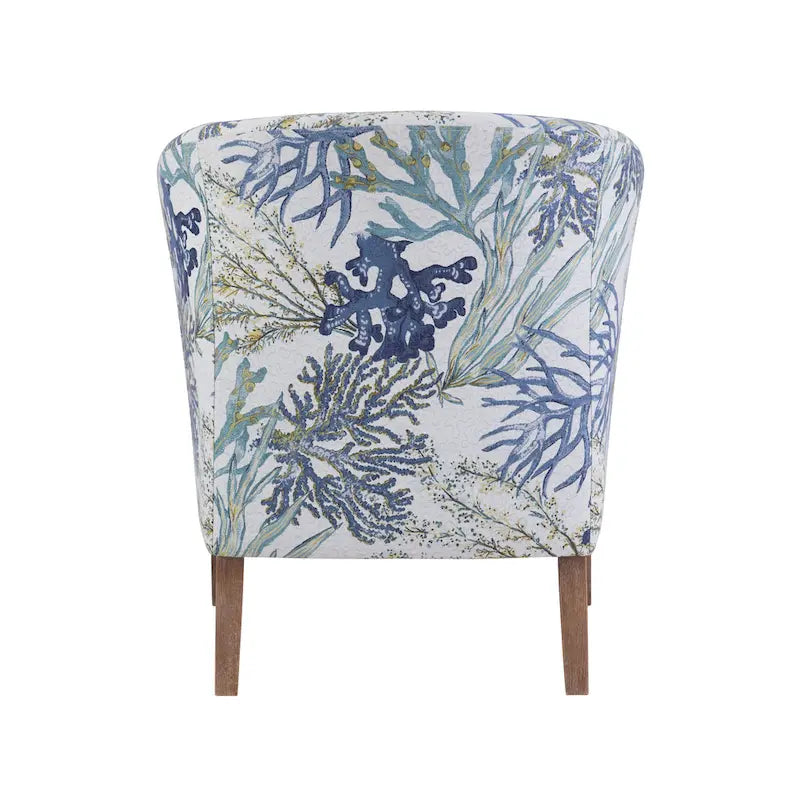 Fauteuil club capitonné "Barrel"