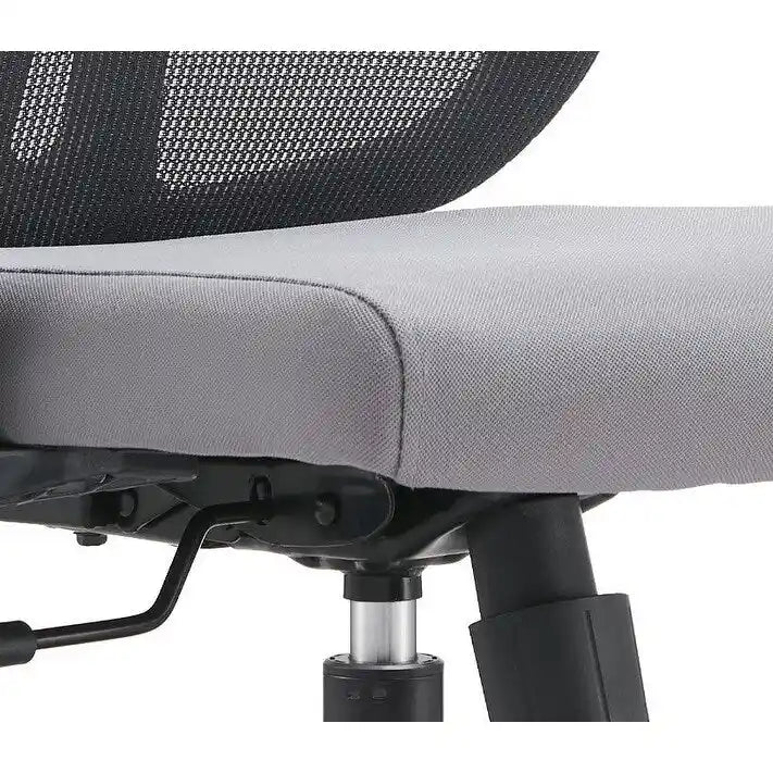 Chaise de bureau réglable avec dossier en maille et appuie-tête Série par